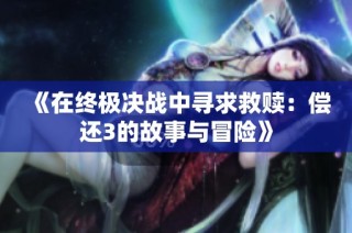 《在终极决战中寻求救赎：偿还3的故事与冒险》