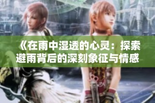 《在雨中湿透的心灵：探索避雨背后的深刻象征与情感》