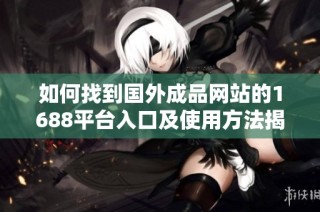 如何找到国外成品网站的1688平台入口及使用方法揭秘