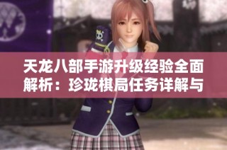 天龙八部手游升级经验全面解析：珍珑棋局任务详解与高效刷经验技巧