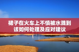 裙子在火车上不慎被水溅到该如何处理及应对建议