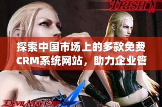 探索中国市场上的多款免费CRM系统网站，助力企业管理客户关系