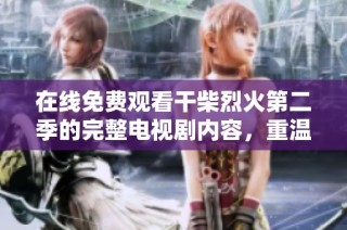 在线免费观看干柴烈火第二季的完整电视剧内容，重温激情与感动