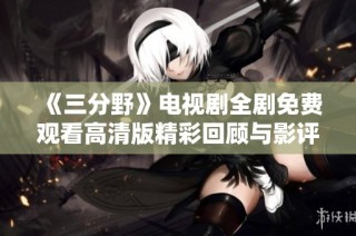 《三分野》电视剧全剧免费观看高清版精彩回顾与影评分享