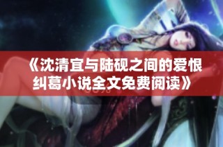 《沈清宜与陆砚之间的爱恨纠葛小说全文免费阅读》