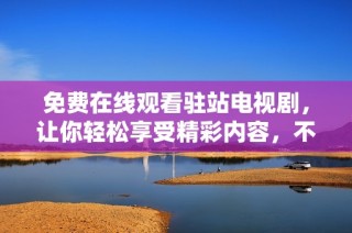 免费在线观看驻站电视剧，让你轻松享受精彩内容，不容错过的选择