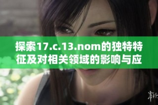 探索17.c.13.nom的独特特征及对相关领域的影响与应用研究