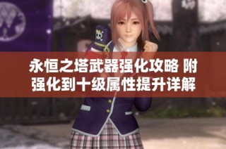 永恒之塔武器强化攻略 附强化到十级属性提升详解