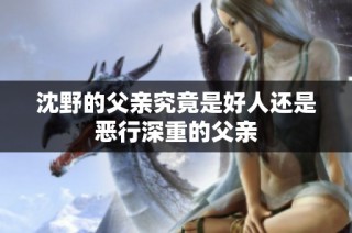沈野的父亲究竟是好人还是恶行深重的父亲