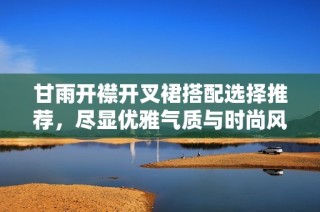 甘雨开襟开叉裙搭配选择推荐，尽显优雅气质与时尚风范