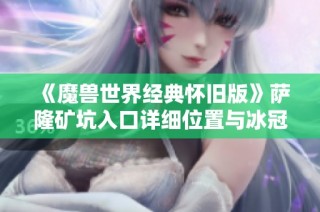 《魔兽世界经典怀旧版》萨隆矿坑入口详细位置与冰冠冰川地图解析