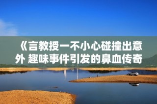 《言教授一不小心碰撞出意外 趣味事件引发的鼻血传奇》