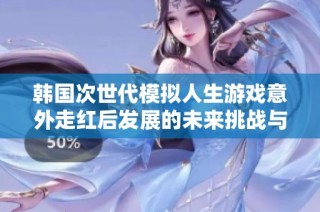 韩国次世代模拟人生游戏意外走红后发展的未来挑战与机遇