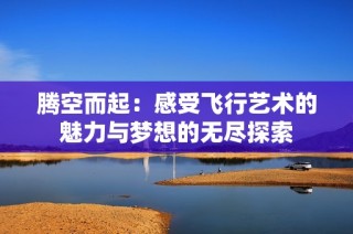 腾空而起：感受飞行艺术的魅力与梦想的无尽探索