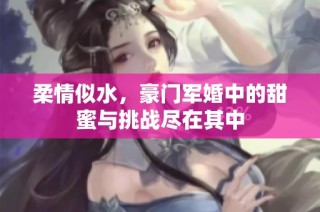 柔情似水，豪门军婚中的甜蜜与挑战尽在其中