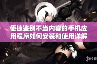 便捷鉴别不当内容的手机应用程序如何安装和使用详解
