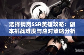选择钢岚SSR英雄攻略：副本挑战难度与应对策略分析
