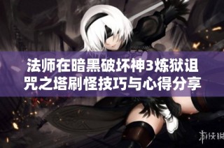 法师在暗黑破坏神3炼狱诅咒之塔刷怪技巧与心得分享