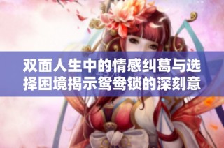 双面人生中的情感纠葛与选择困境揭示鸳鸯锁的深刻意义