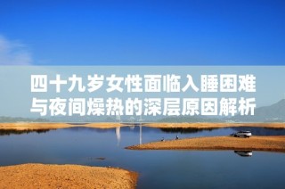 四十九岁女性面临入睡困难与夜间燥热的深层原因解析