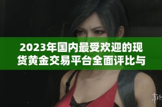 2023年国内最受欢迎的现货黄金交易平台全面评比与排名分析