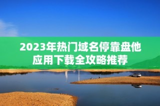 2023年热门域名停靠盘他应用下载全攻略推荐