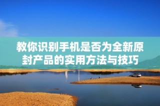 教你识别手机是否为全新原封产品的实用方法与技巧