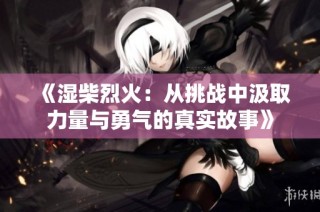 《湿柴烈火：从挑战中汲取力量与勇气的真实故事》