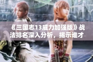 《三国志13威力加强版》战法排名深入分析，揭示谁才是主宰战局的英雄