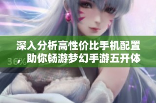 深入分析高性价比手机配置，助你畅游梦幻手游五开体验