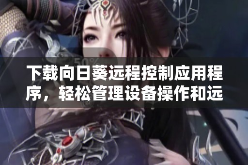 下载向日葵远程控制应用程序，轻松管理设备操作和远程协助体验