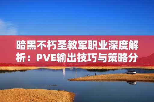 暗黑不朽圣教军职业深度解析：PVE输出技巧与策略分享