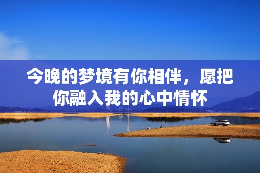 今晚的梦境有你相伴，愿把你融入我的心中情怀