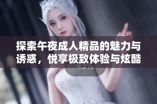 探索午夜成人精品的魅力与诱惑，悦享极致体验与炫酷选择