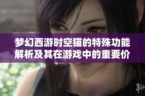 梦幻西游时空猫的特殊功能解析及其在游戏中的重要价值
