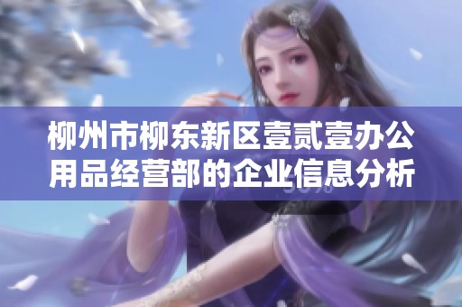 柳州市柳东新区壹贰壹办公用品经营部的企业信息分析与探讨