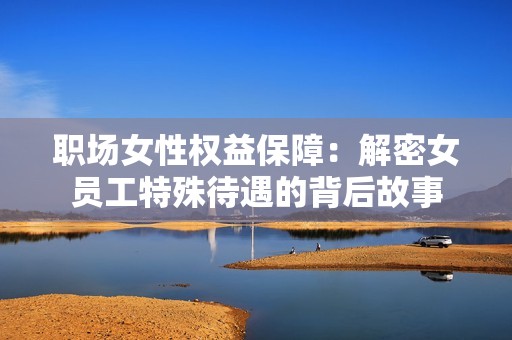 职场女性权益保障：解密女员工特殊待遇的背后故事