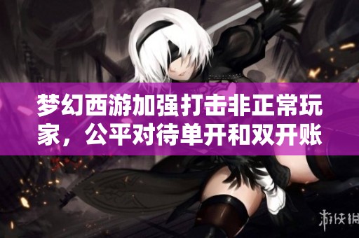 梦幻西游加强打击非正常玩家，公平对待单开和双开账号策略