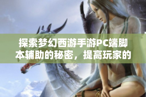 探索梦幻西游手游PC端脚本辅助的秘密，提高玩家的游戏效率与体验