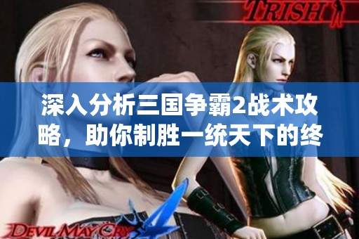 深入分析三国争霸2战术攻略，助你制胜一统天下的终极指南