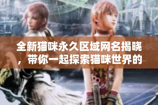 全新猫咪永久区域网名揭晓，带你一起探索猫咪世界的魅力
