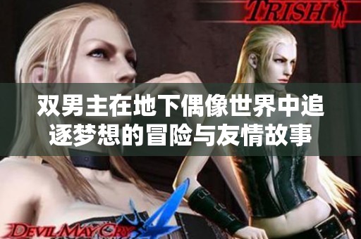 双男主在地下偶像世界中追逐梦想的冒险与友情故事