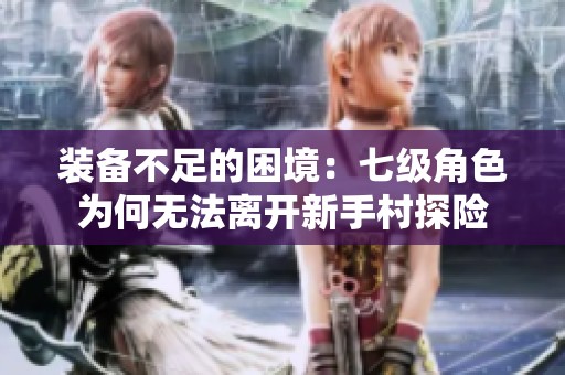 装备不足的困境：七级角色为何无法离开新手村探险