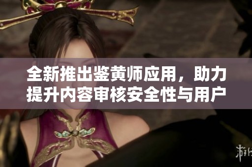 全新推出鉴黄师应用，助力提升内容审核安全性与用户体验