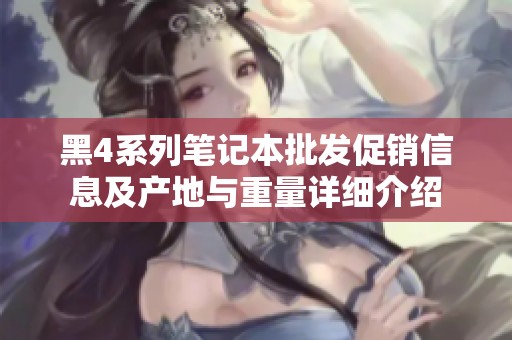 黑4系列笔记本批发促销信息及产地与重量详细介绍