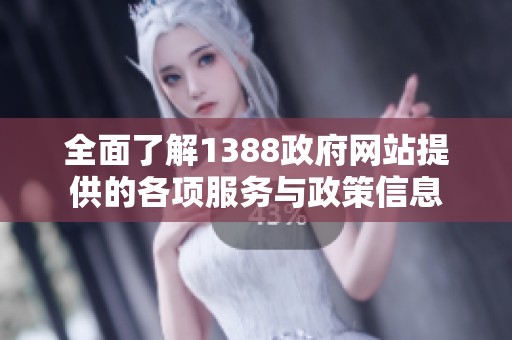 全面了解1388政府网站提供的各项服务与政策信息