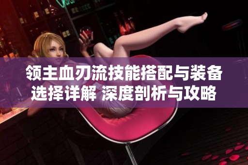 领主血刃流技能搭配与装备选择详解 深度剖析与攻略指南