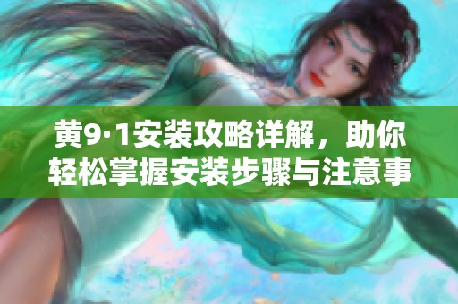 黄9·1安装攻略详解，助你轻松掌握安装步骤与注意事项