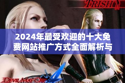 2024年最受欢迎的十大免费网站推广方式全面解析与推荐
