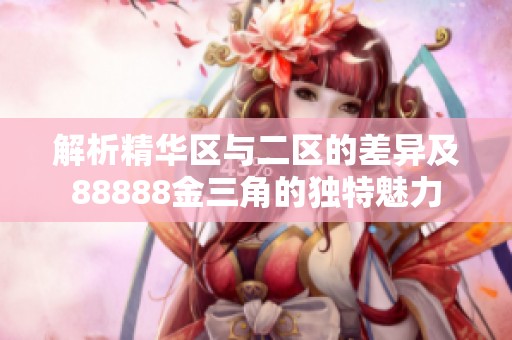 解析精华区与二区的差异及88888金三角的独特魅力
